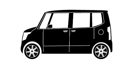 軽自動車のイラスト